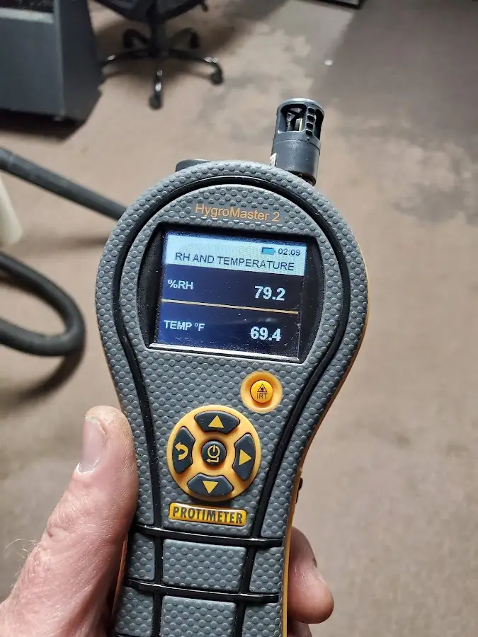 Moisture meter humidity assessment for Fire & Smoke Damage Restoration in Carnegie